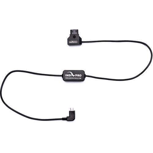 D-Tap to Right-Angle 5 Volt Micro-USB Cable (24", Regulated)