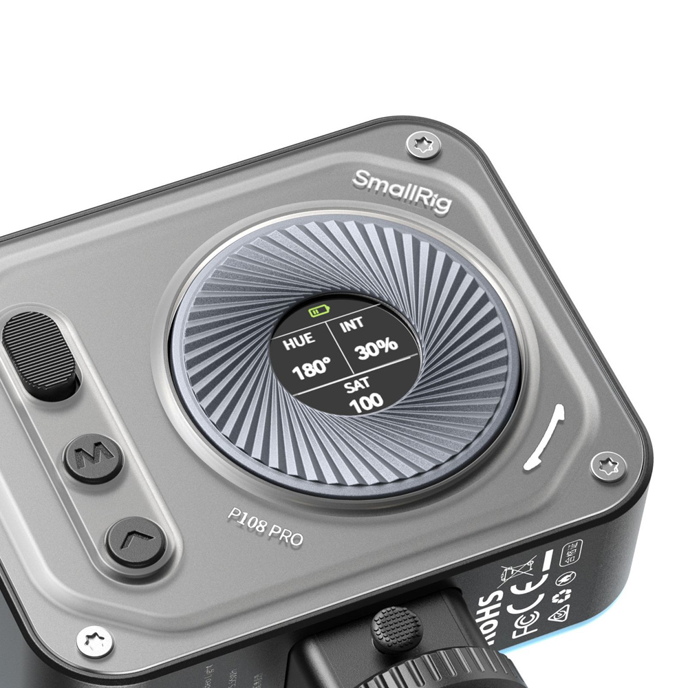 SmallRig 4661 Vibe P108 Pro mini LED Video Light - Afbeelding 8
