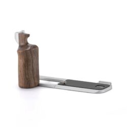 Tilta Mounting Baseplate with Wooden Grip for Fujifilm X100VI - Silver (TA-T70-WG-S)