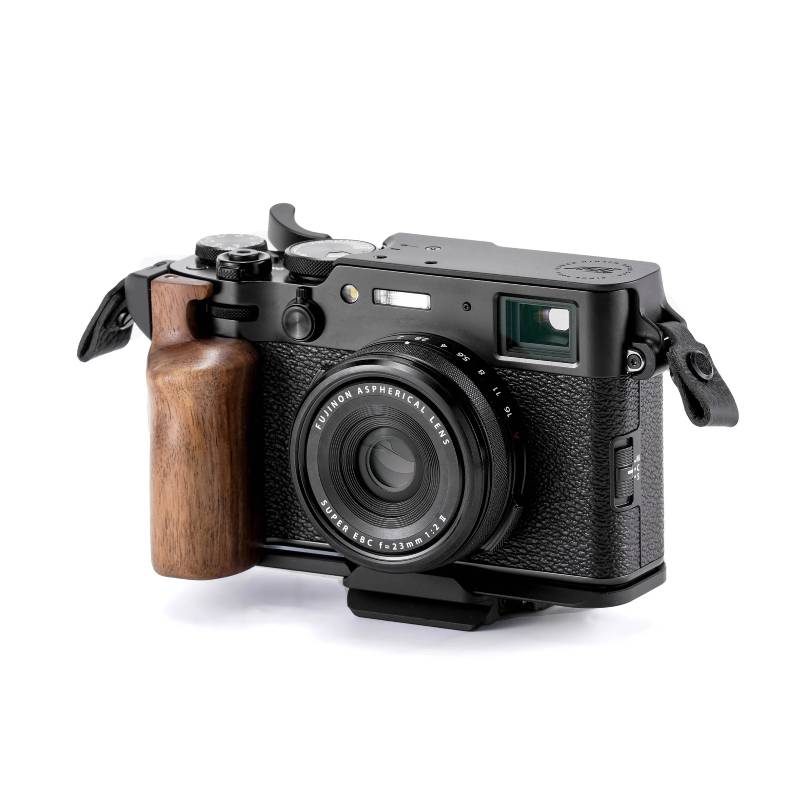 Tilta Vintage Camera Cage for Fujifilm X100VI Travel Kit - Black (TA-T70-B-B)