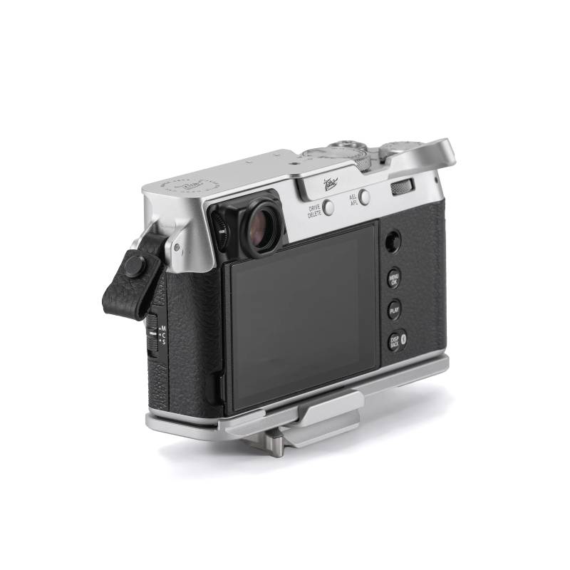 Tilta Vintage Camera Cage for Fujifilm X100VI Travel Kit - Silver (TA-T70-B-S)