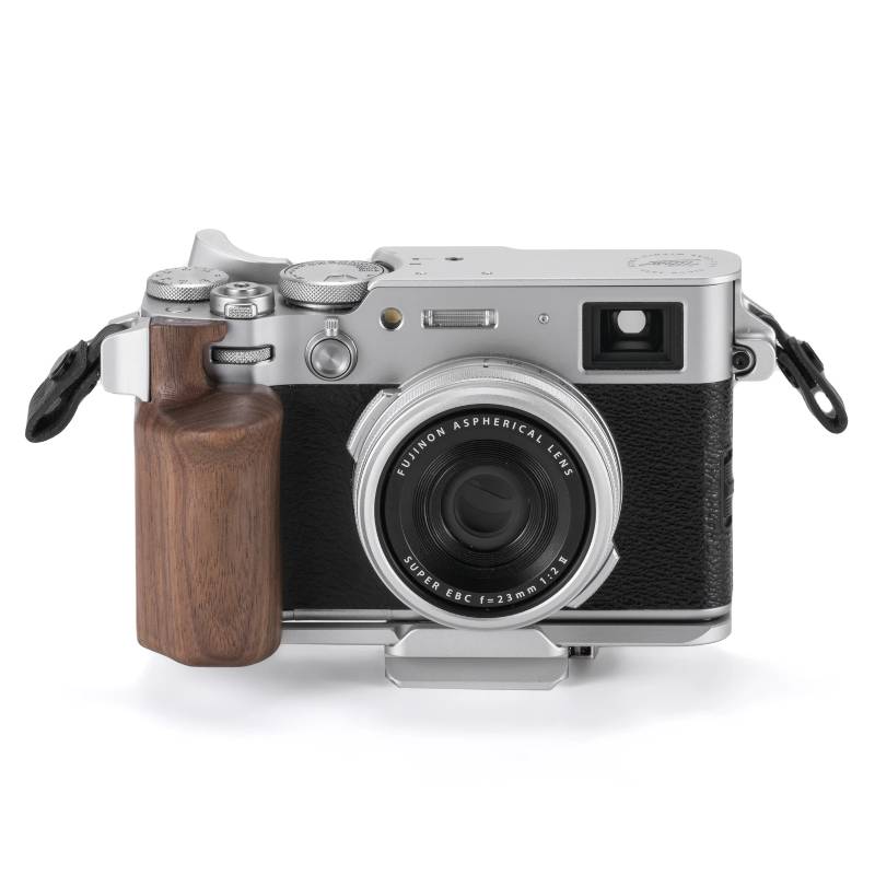 Tilta Vintage Camera Cage for Fujifilm X100VI Travel Kit - Silver (TA-T70-B-S)