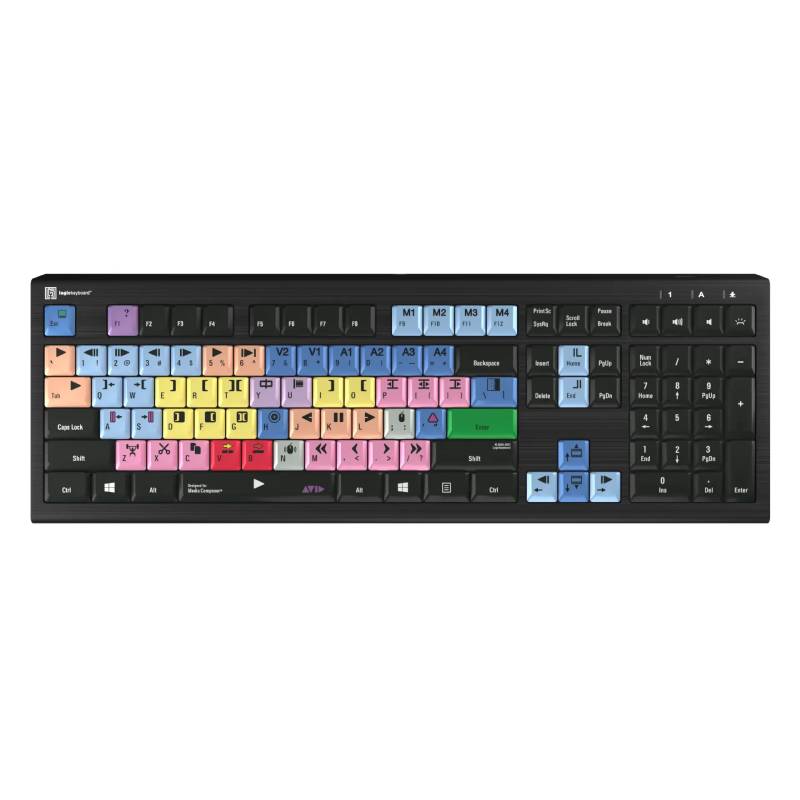 Logic Astra Backlit Avid Media Composer Keyboard PC (USB)
