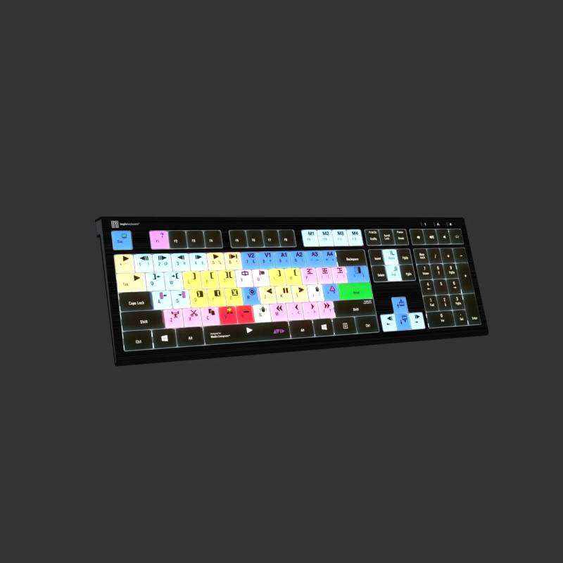 Logic Astra Backlit Avid Media Composer Keyboard PC (USB)