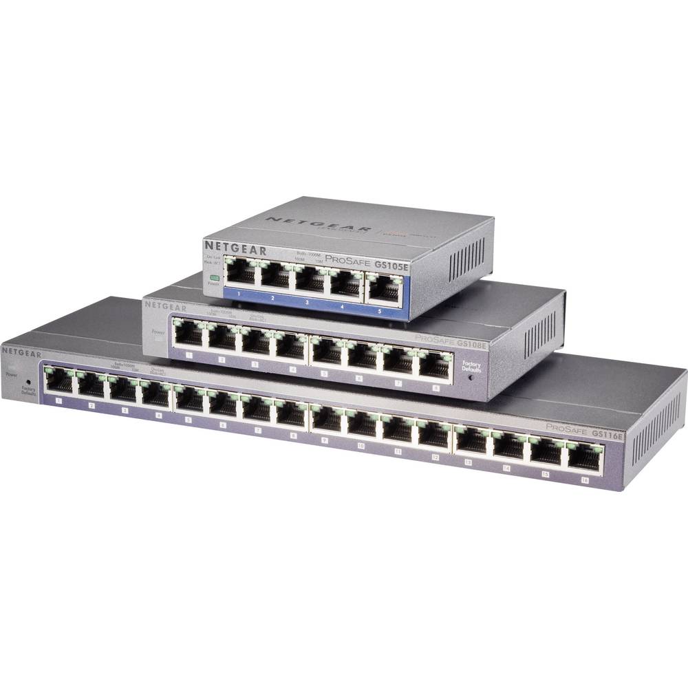 NETGEAR GS105E Netwerk switch 5 poorten 1 GBit:s