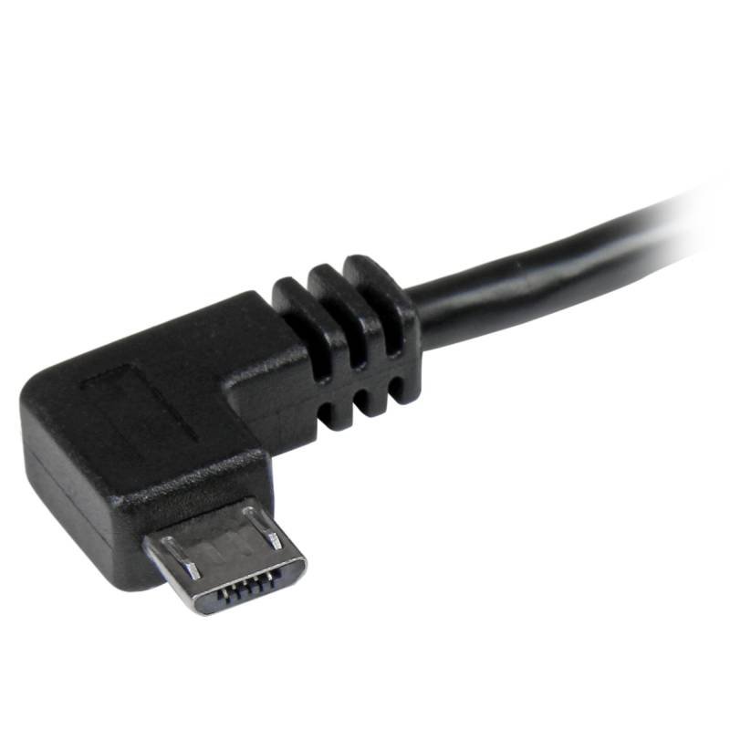 Startech 1M Micro-USB Cable with Right-Angled Connectors