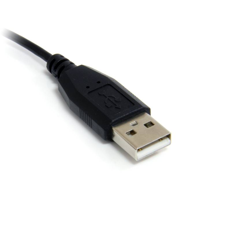 Startech 30cm Micro USB Cable - A to Right Angle Micro B
