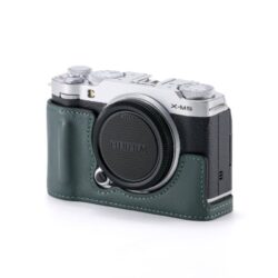 TA-T73-LCC-GN_Leather Camera Case for Fujifilm X-M5 - Green