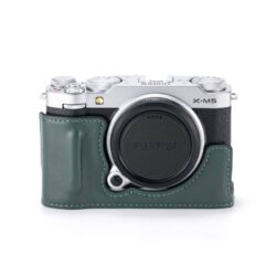 TA-T73-LCC-GN_Leather Camera Case for Fujifilm X-M5 - Green