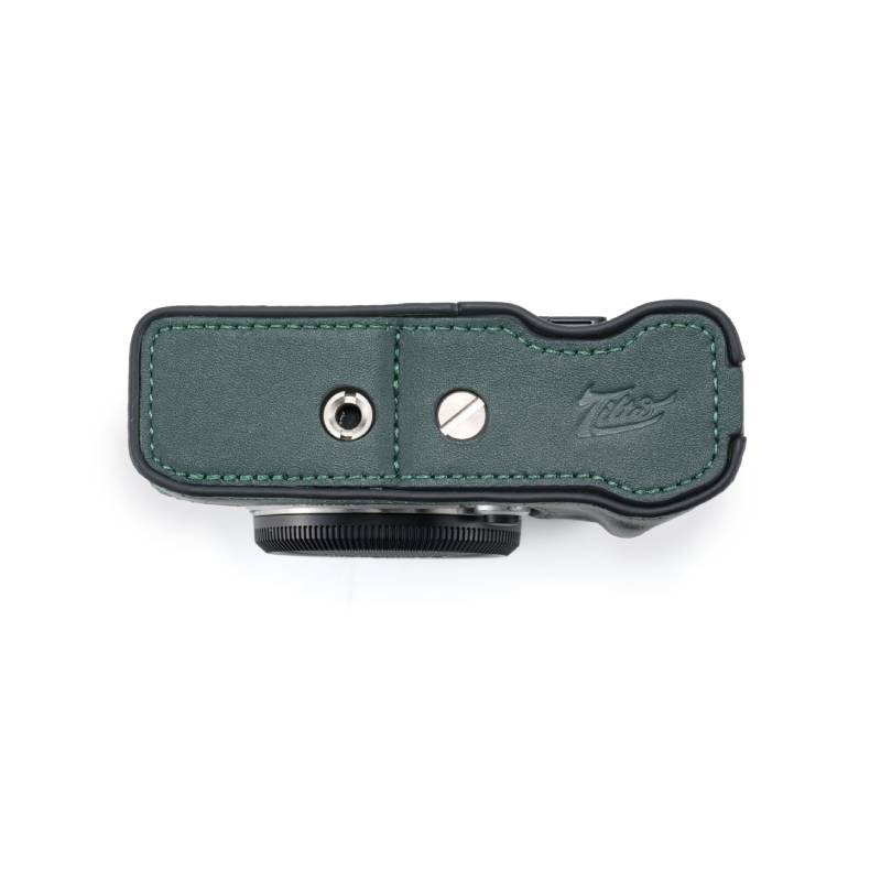 Leather Camera Case for Fujifilm X-M5 - Green (TA-T73-LCC-GN) - Afbeelding 4
