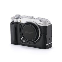 TA-T73-LCC-Leather Camera Case for Fujifilm X-M5 - Black