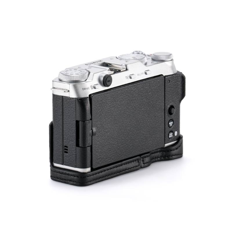 TA-T73-LCC-Leather Camera Case for Fujifilm X-M5 - Black