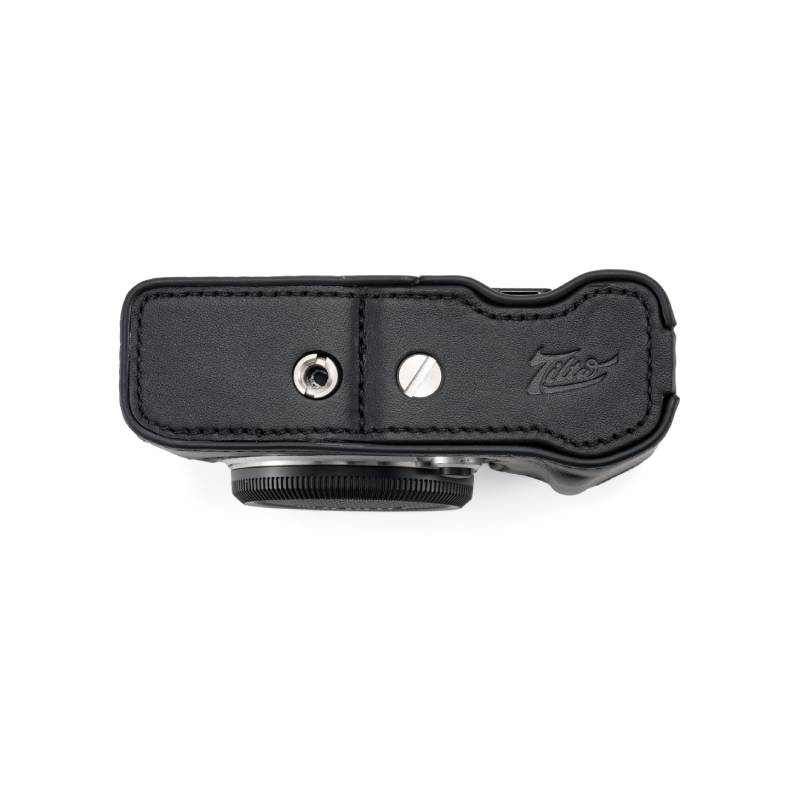 TA-T73-LCC-Leather Camera Case for Fujifilm X-M5 - Black