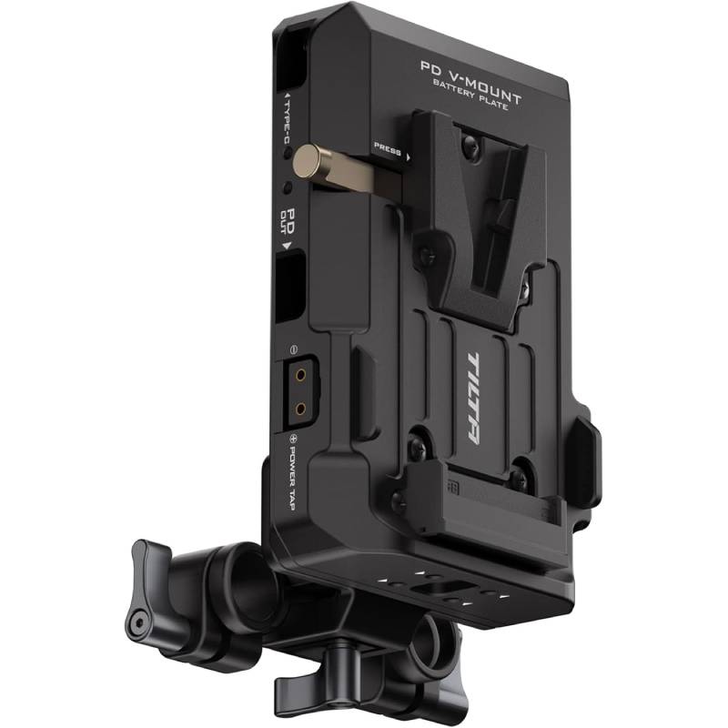 Tilta Smart V Mount Battery Plate – Black (TA-BTP3-V-B)