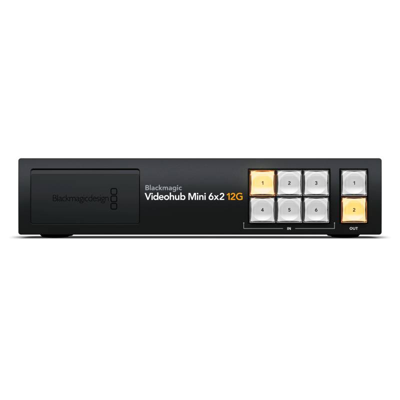 Blackmagic Videohub Mini 6x2 12G