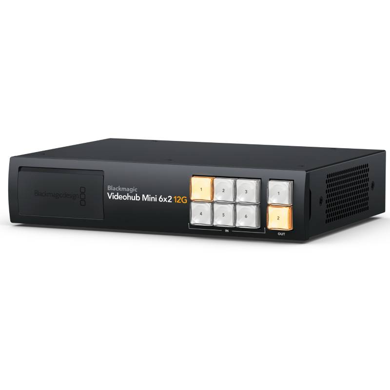 Blackmagic Videohub Mini 6x2 12G