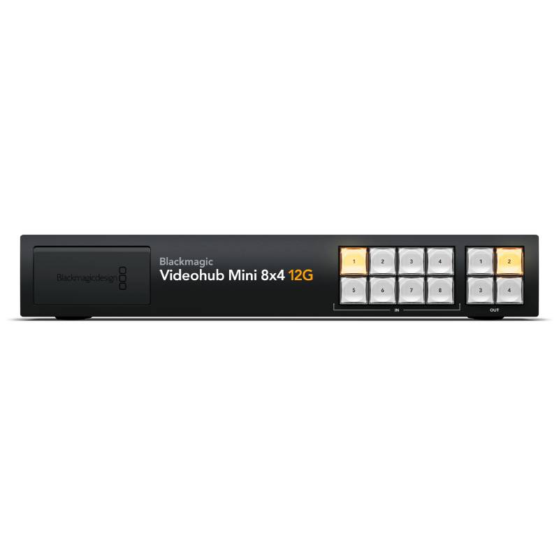 Blackmagic Videohub Mini 8x4 12G