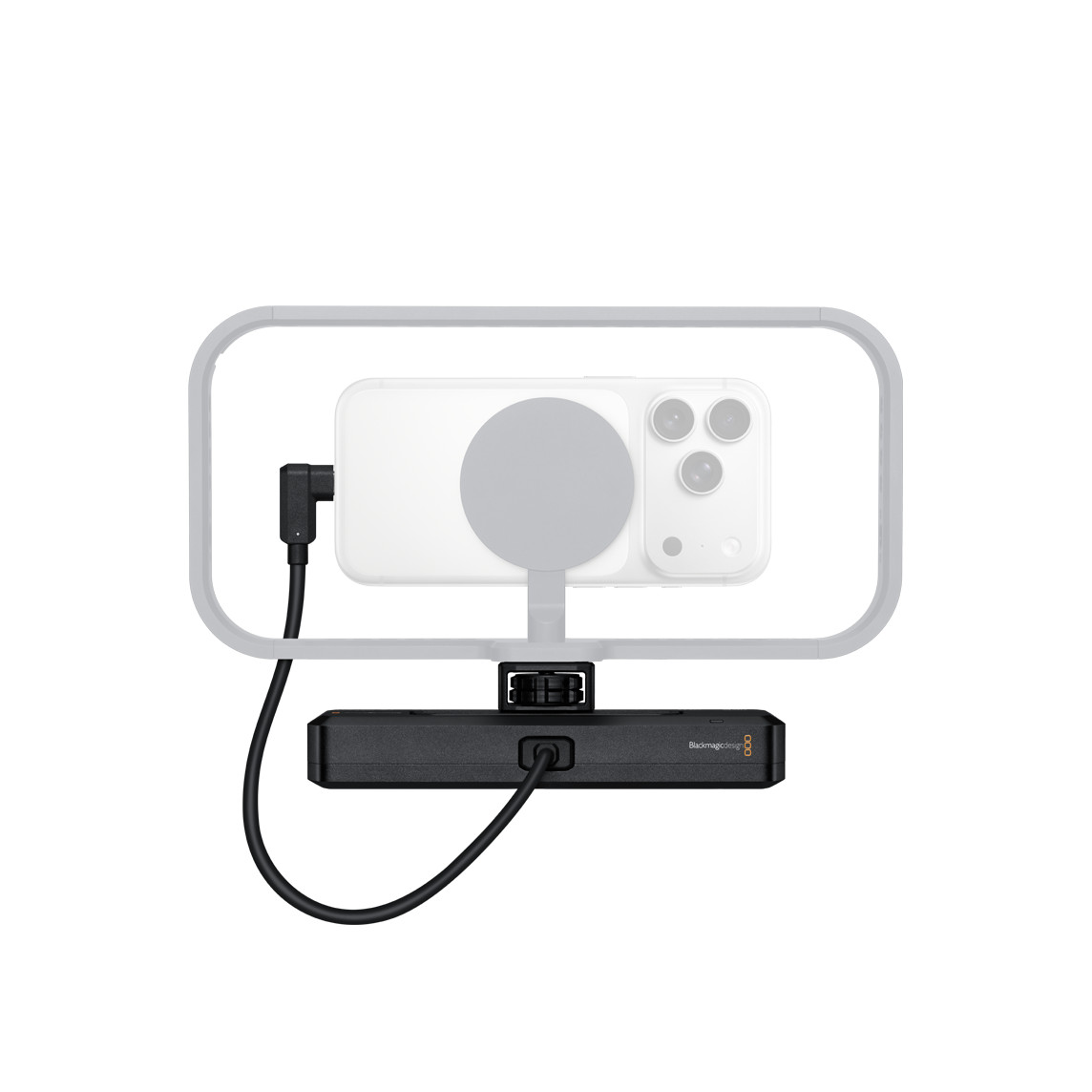 foto van blackmagic camera prodock