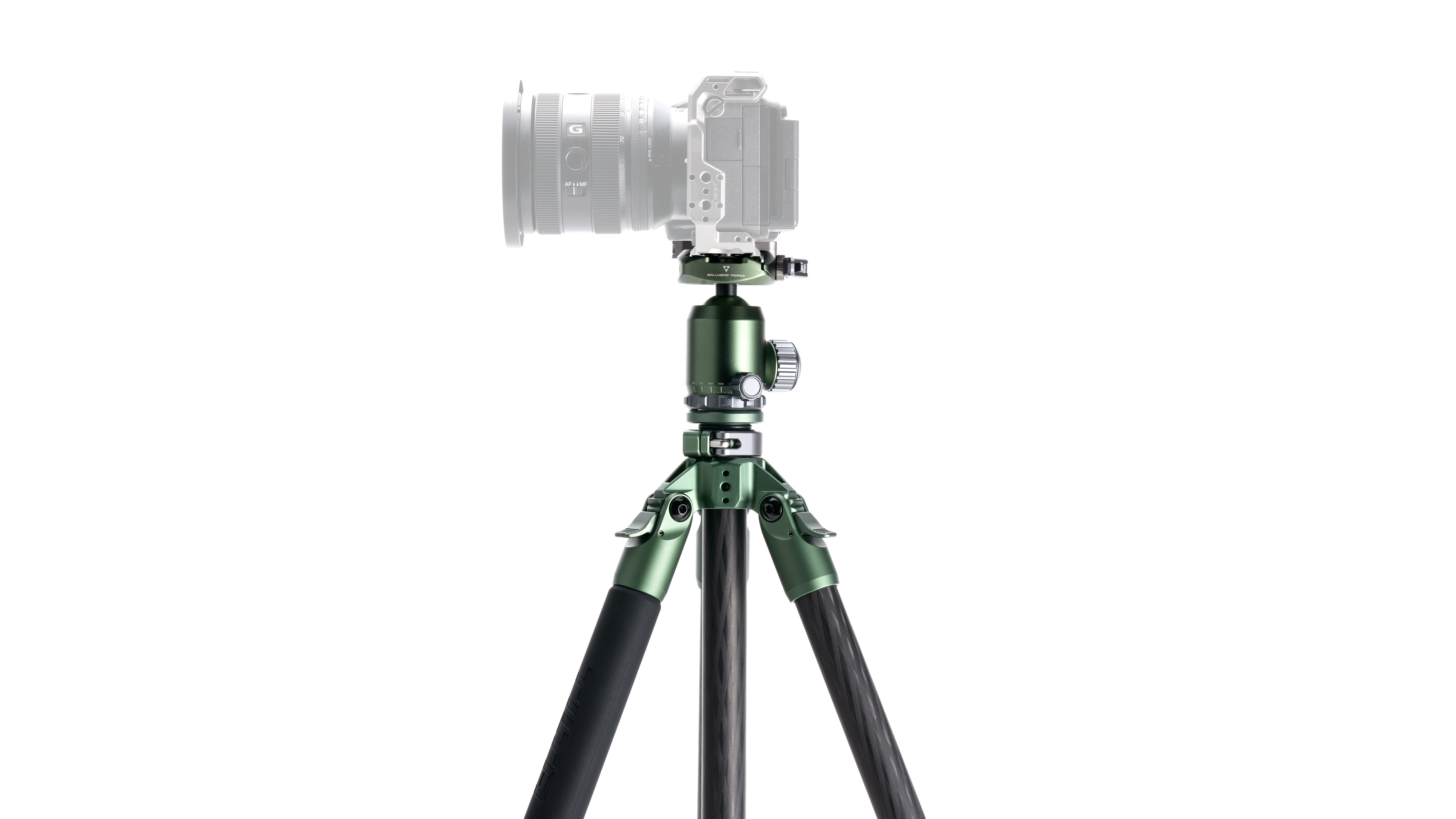 Tilta Travel Ball Head with 3-Stage Carbon Fiber Tripod Legs - Afbeelding 3