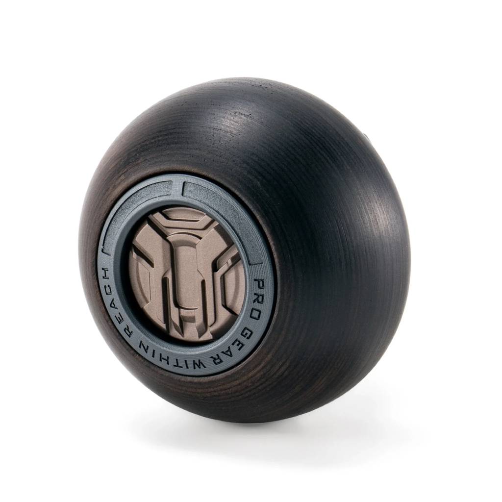 Tilta Circular Wooden Handle (1_4″-20) – Space Grey