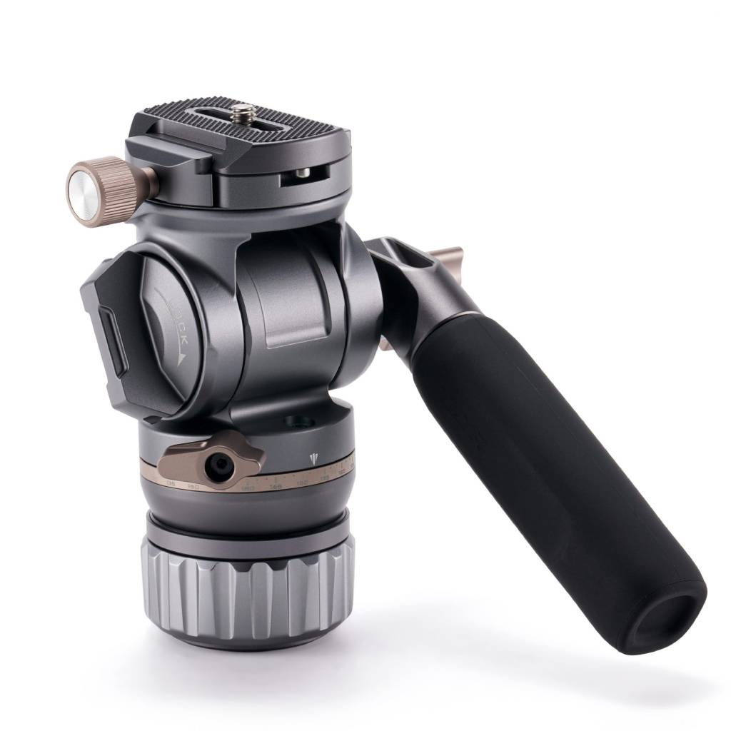 Tilta Travel Video Fluid Head with Flat Base (5KG) - Space Gray - Afbeelding 4