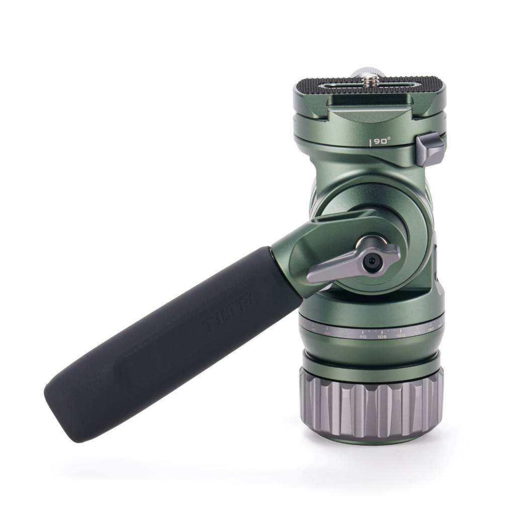 Tilta Travel Video Fluid Head with Flat Base (5KG) forest green