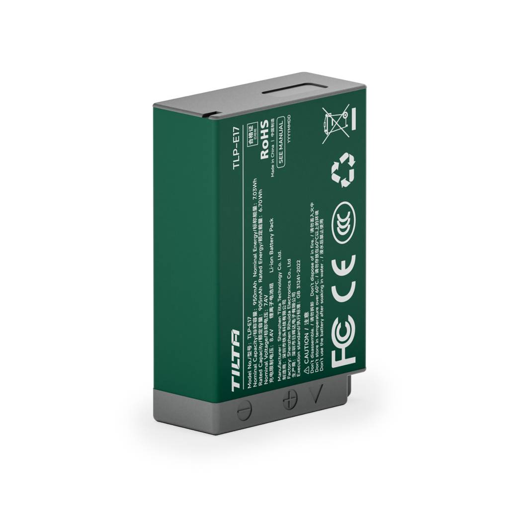 Tilta LP-E17 Battery with USB-C Input (950mAh)
