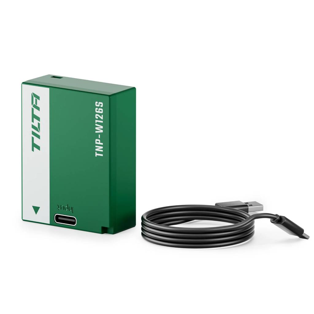 Tilta NP-W126S Battery with USB-C Input (1050mAh) - Forest Green - Afbeelding 6