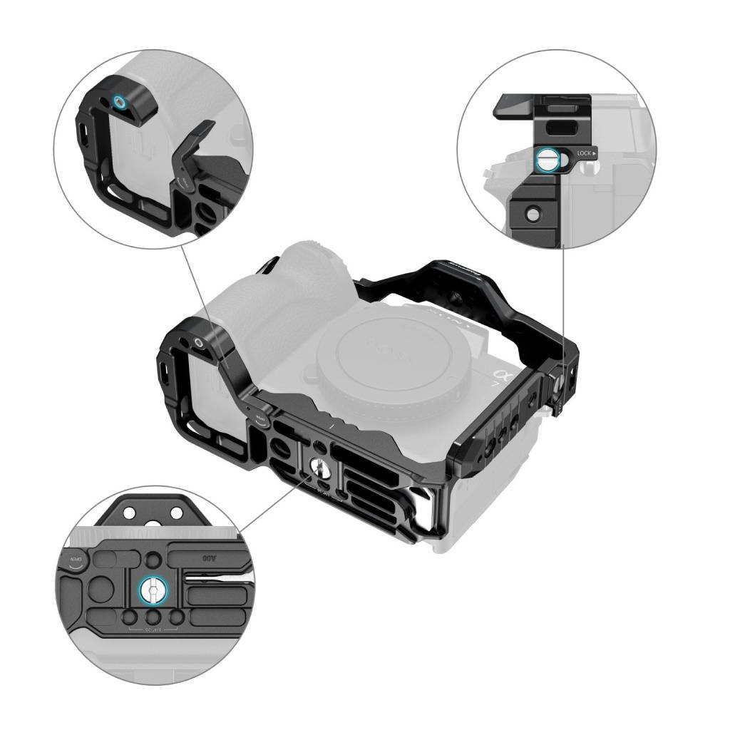 SmallRig 5599 HawkLock Cage Kit for Sony Alpha