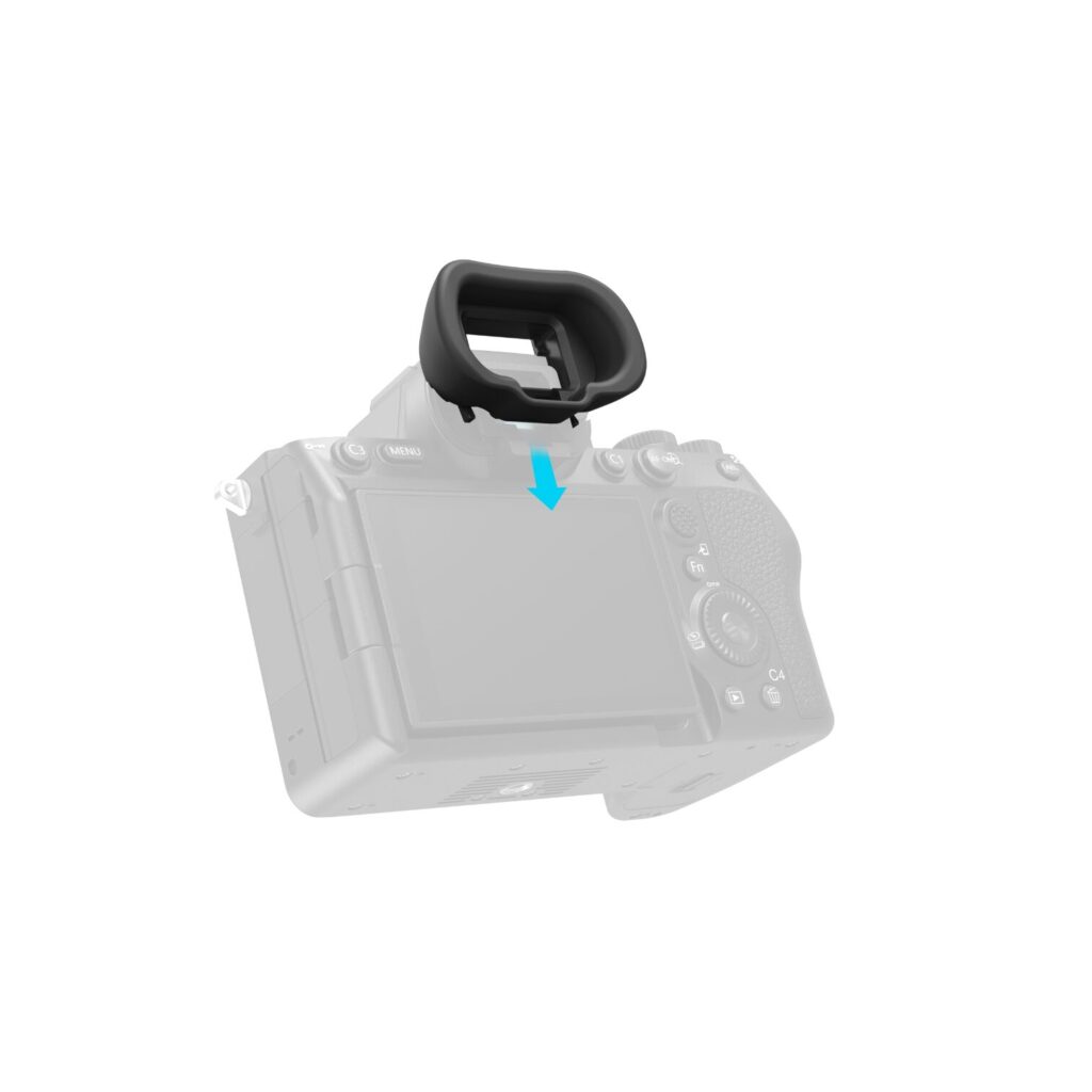 SmallRig 5255 Camera Viewfinder Eyecup for Selected Sony Alpha 1 / Alpha 7 / Alpha 9 Series Cameras - Afbeelding 2